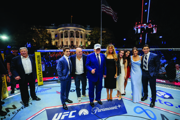 Authorities say they've disrupted planned drone, gun attack on White House UFC cage-fighting show